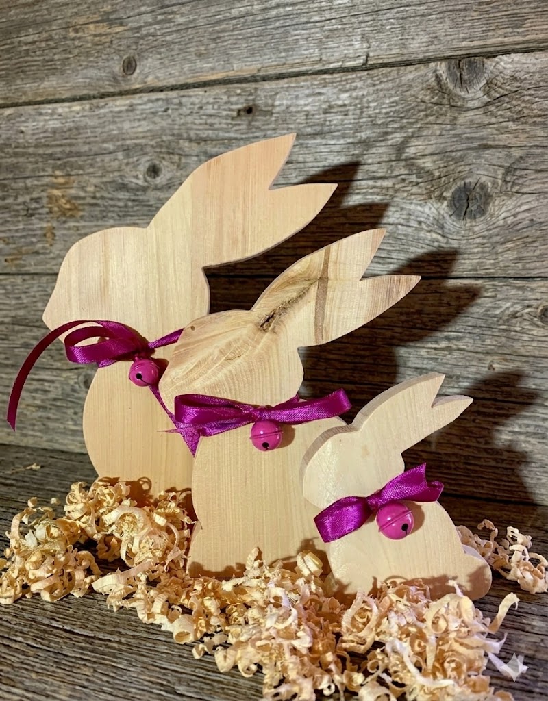 Osterhase Rund Rosa