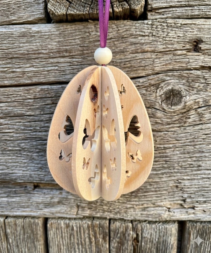 Ostereier Schmetterling