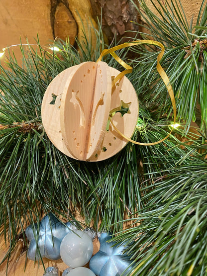 Weihnachtskugel Sternschnuppe