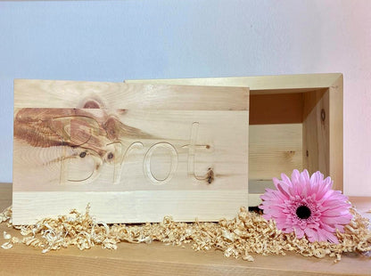 Brotkisten aus Zirbenholz